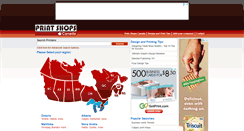 Desktop Screenshot of printshopscanada.com